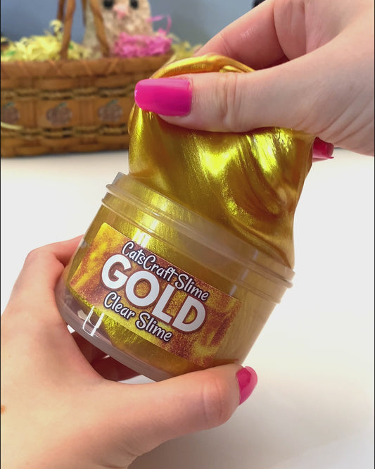 "GOLD" - Clear Slime
