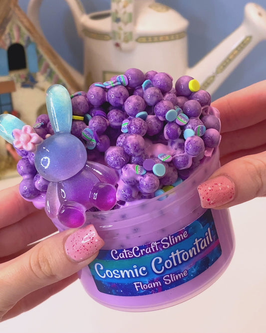 cosmic cotton tail jumbo floam slime video