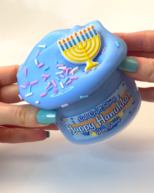 Happy Hanukkah Slime Video