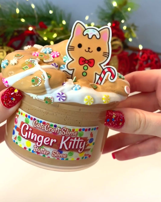 Ginger Kitty Butter Slime Video
