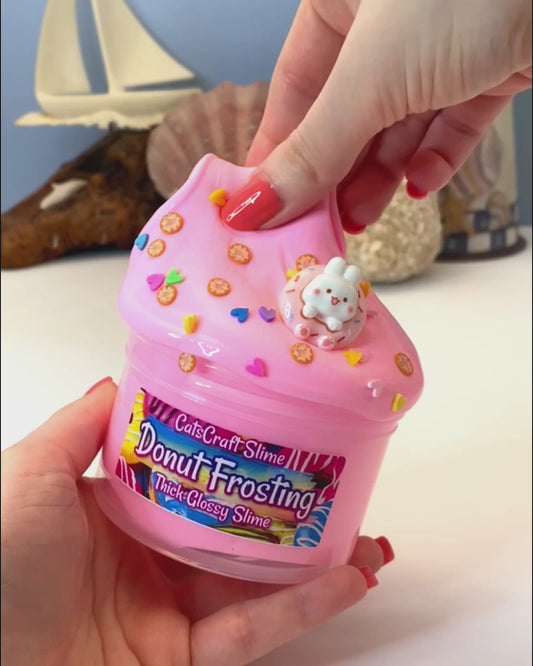 "Donut Frosting" Thick Glossy Slime