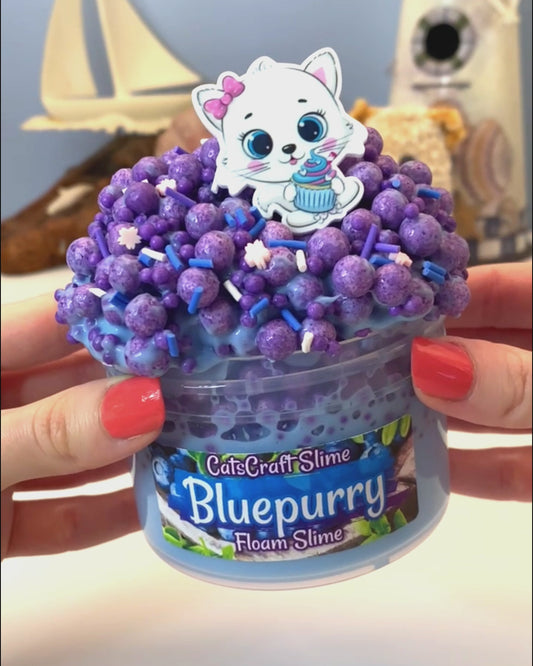 "Bluepurry" - Full Floam Slime