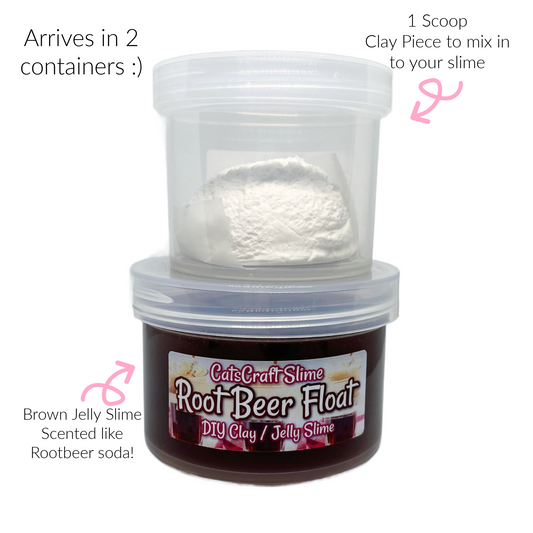 Rootbeer Float DIY Slime Kit