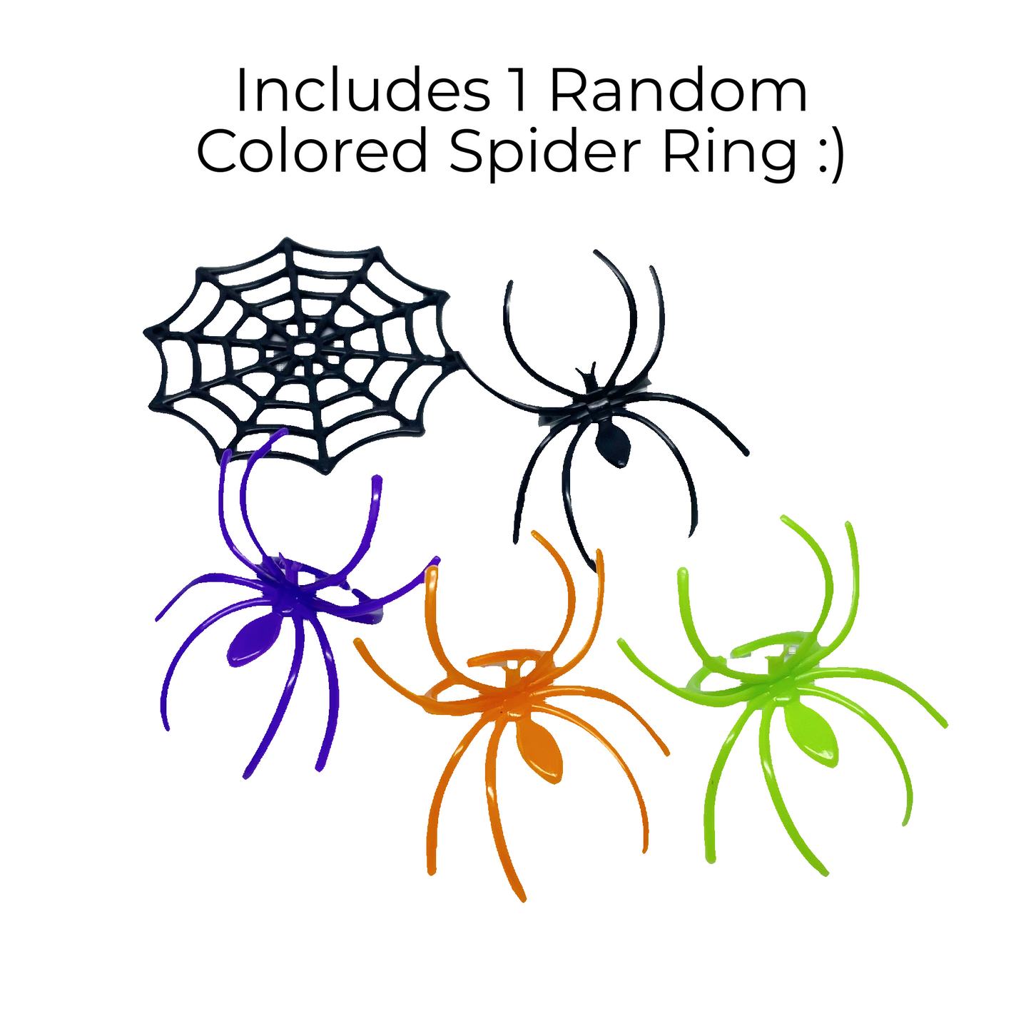 Spider Rings for Spidey Webs Slime