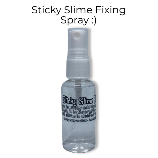 Sticky Slime Fixer Activator Spray Bottle 1 oz Borax solution Travel Size Repair On The Go