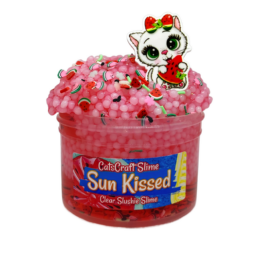 "Sun Kissed" - Clear Slushie Slime
