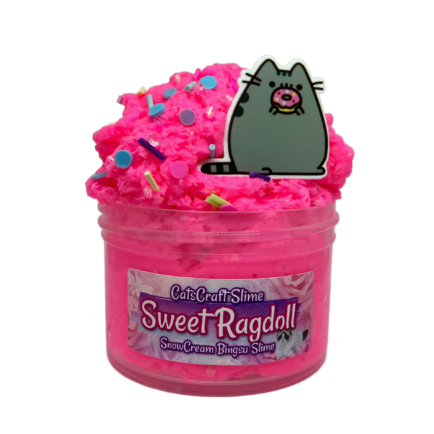 "Sweet Ragdoll" Snow Cream Bingsu Slime
