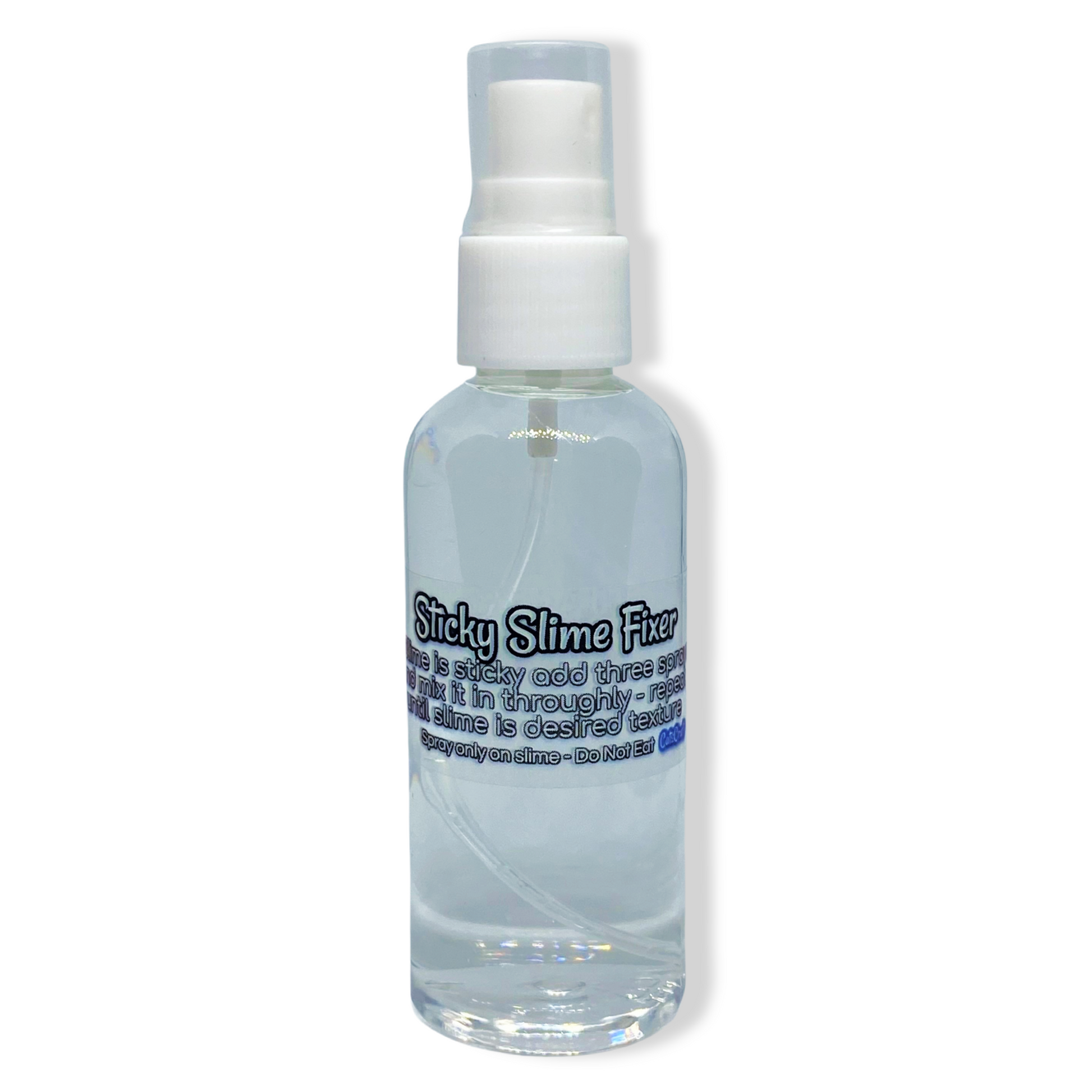 Sticky Slime Fixer Activator Spray Bottle 2.7 oz Borax solution Travel –  CatsCraftSlime